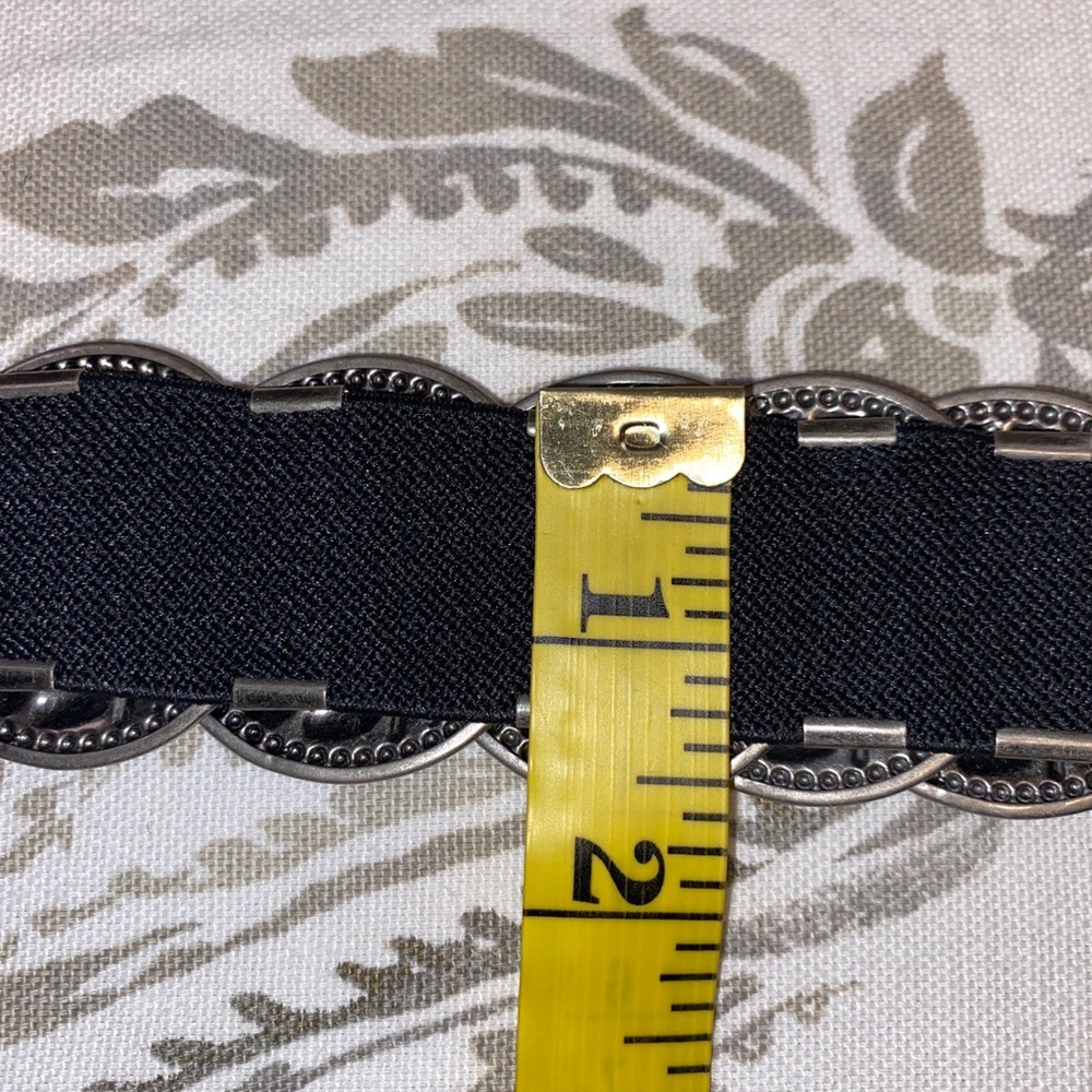 Vintage 90s Hipster Stretch Metal
Snake Scale Belt - Picture 5 of 5